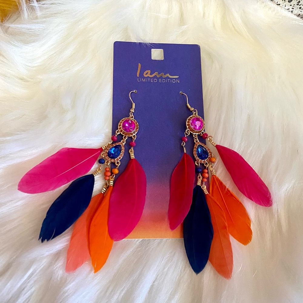I Am Jewelry Boho Tassel Earrings